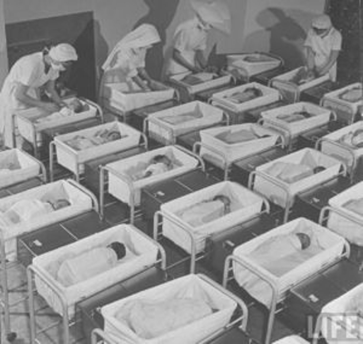 <p>People born between 1946 and 1964, result of men coming back from WWII and having a bunch of babies.</p><p>-The largest generation in America.</p>