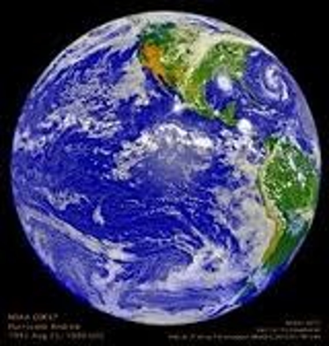 <p>All water on the earth</p>