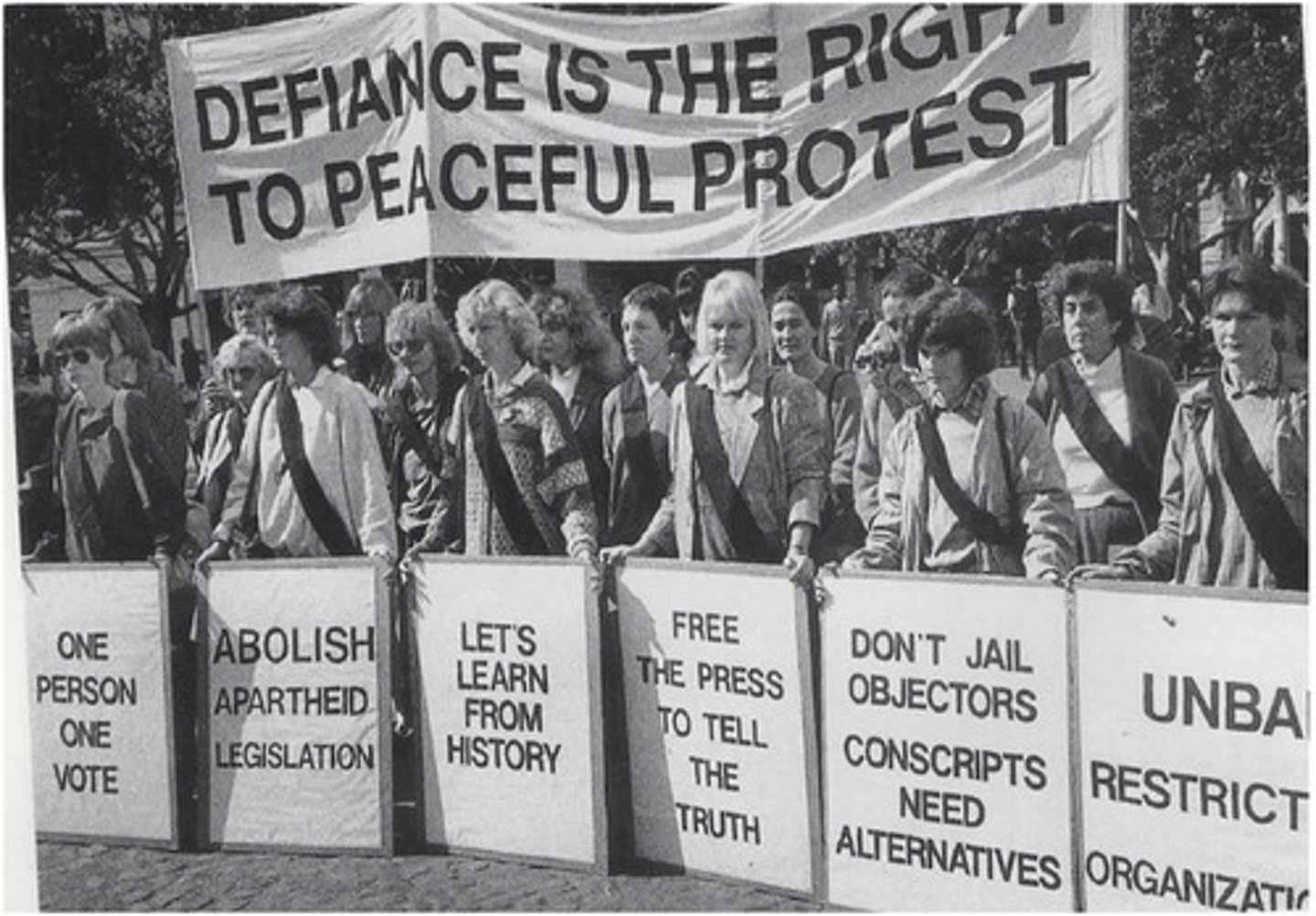 <p>1952; launched by the ANC, SAIC, and FAC against the new laws regarding passbooks; wanted to fill the courts and prisons with people arrested for not having the proper passbooks and overwhelm the system; protesters were extremely peaceful ---&gt; hard for the government to justify using force against them and increased support for the movement; ended after a series of government provoked riots (killed 26 Africans and 6 whites)</p>