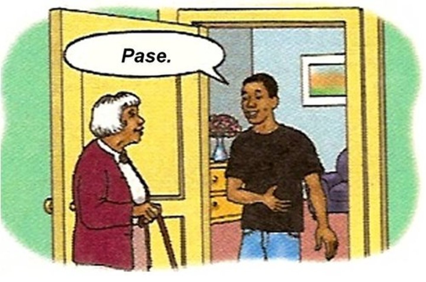 <p>(v) tiến hành; (n) sự cho phép</p>