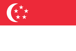 <p>Republik Singapura, Xīnjiāpō Gònghéguó, Ciṅkappūr Kuṭiyaracu, Republic of Singapore</p><p>(Siṃhapura = "lion city," as lions were associated with power and protection in Hindu–Buddhist culture; )</p>