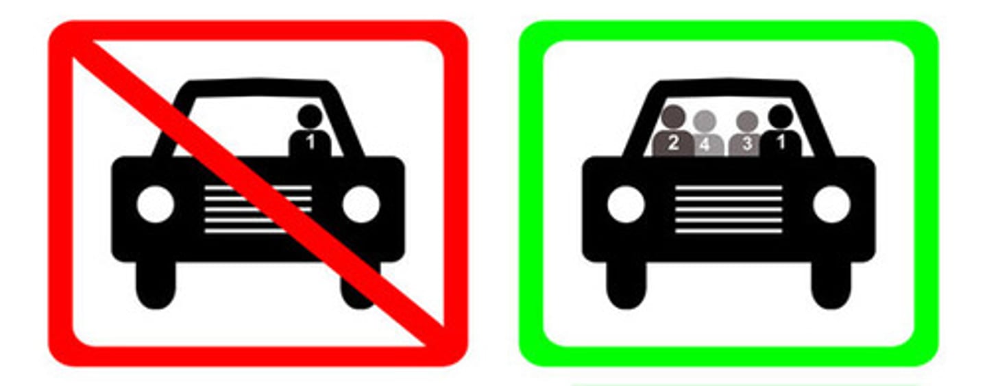 <p>covoiturer - le covoiturage</p>