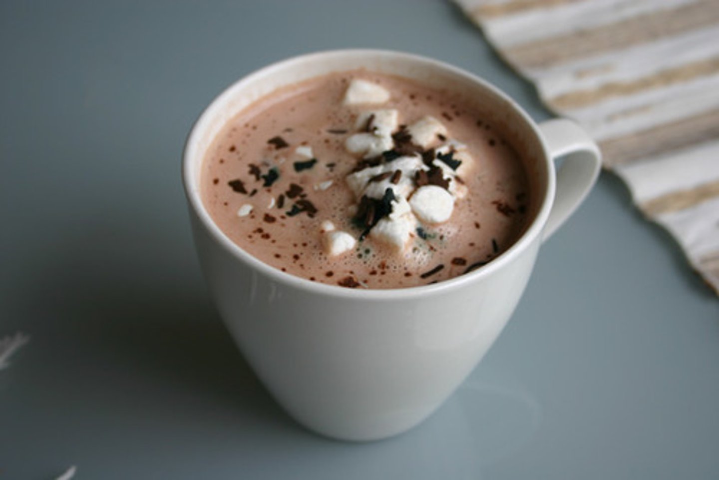 <p>some hot chocolate</p>