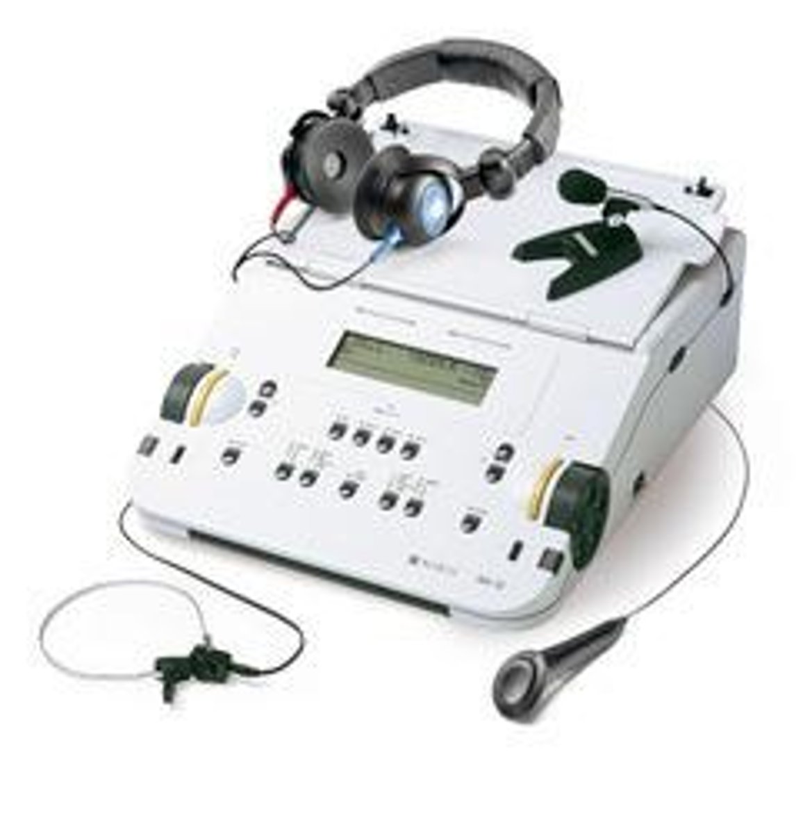 <p>Test measuring frequency response of human hearing.</p>