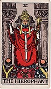 <p>V. The Hierophant</p>