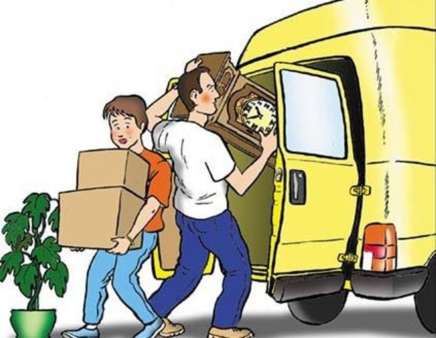<p>to move house</p>