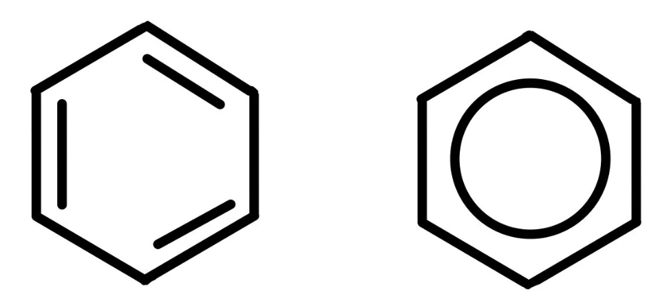 <p>contains benzene ring</p>