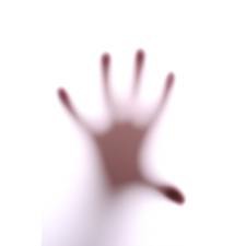 light is scattered; can see through, but blurry