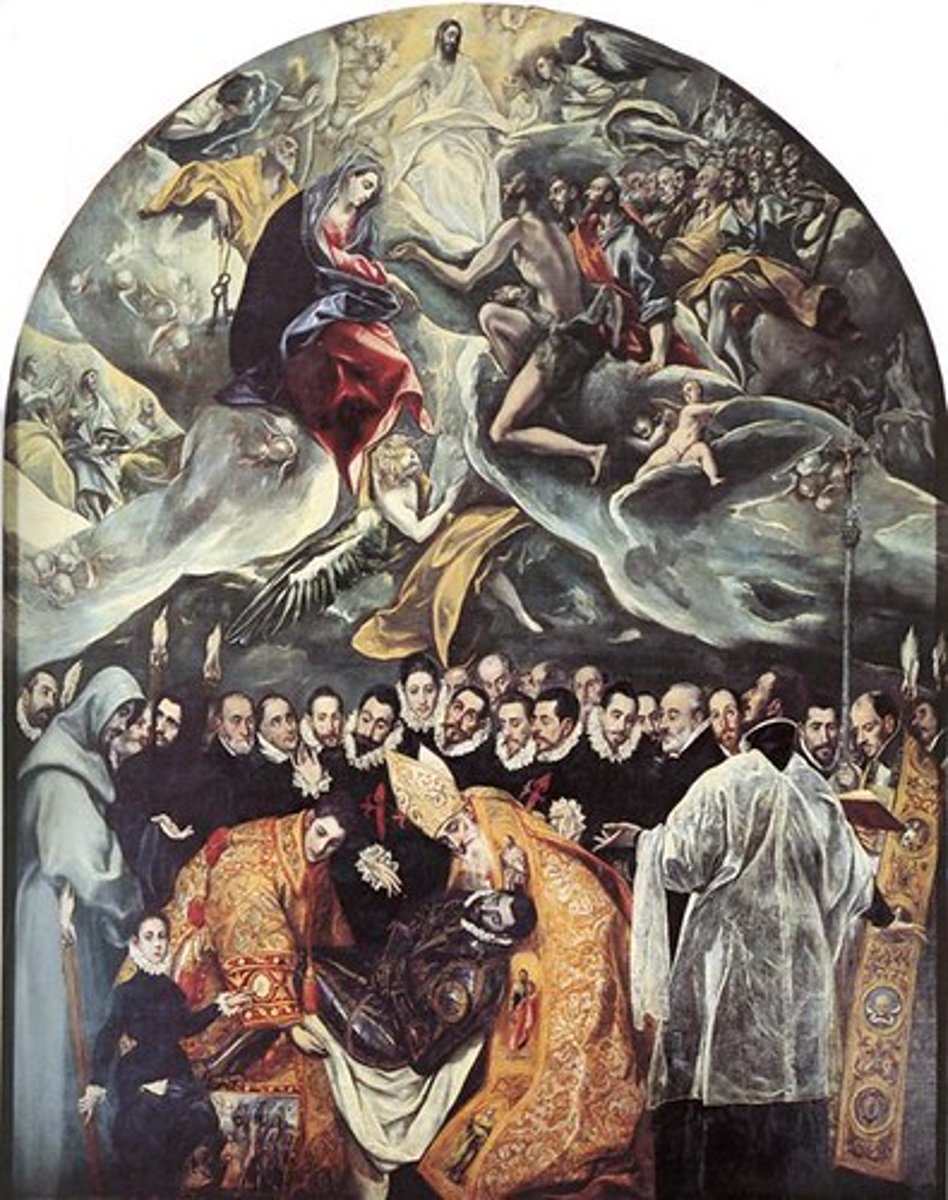 <p>Spanish painter (born in Greece) remembered for his religious works characterized by elongated human forms and dramatic use of color (1541-1614)</p>