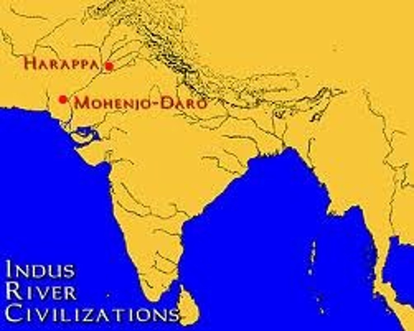 <p>A large ancient city of the Indus civilization, created in present-day Pakistan</p>