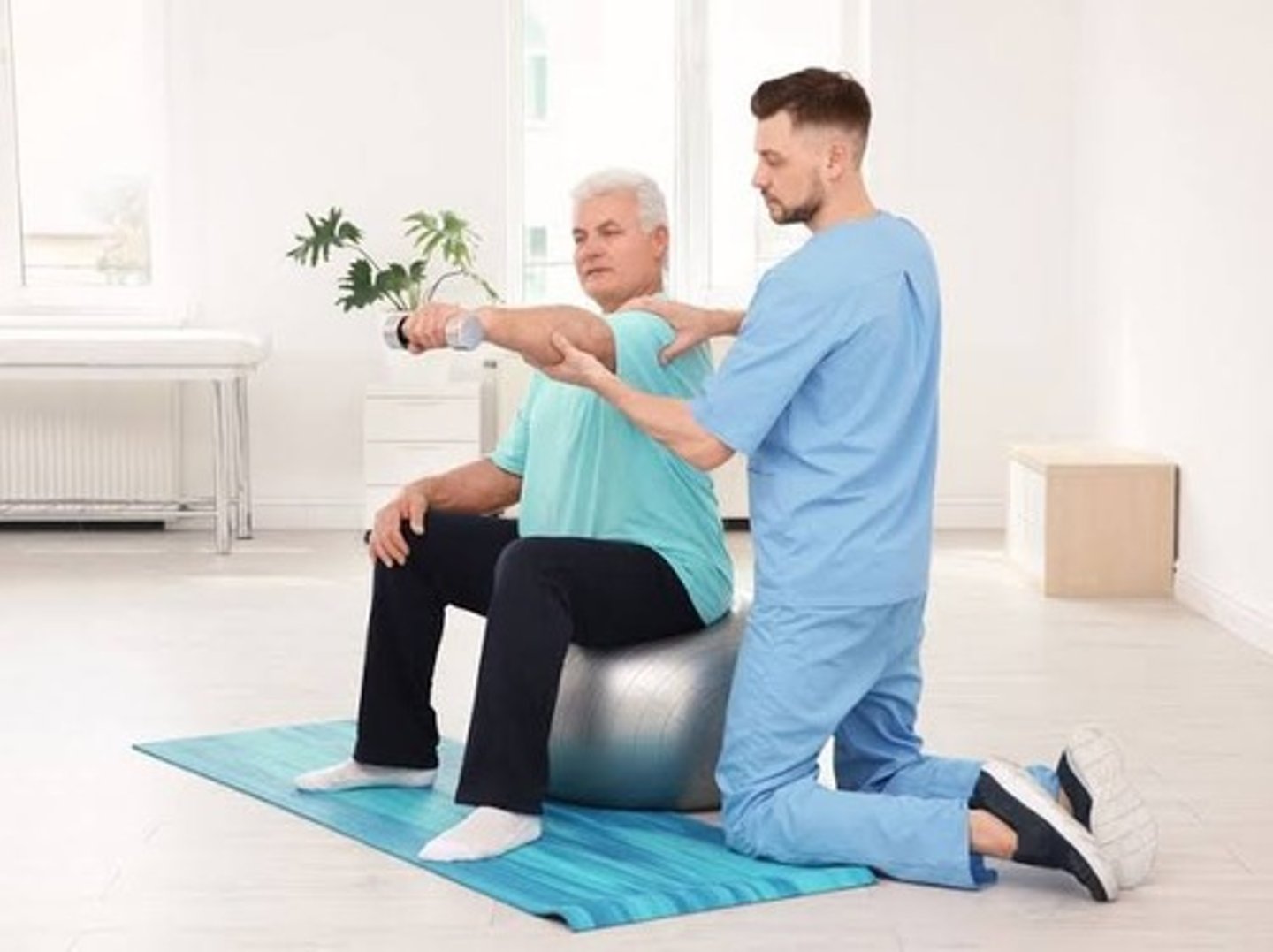 <p>el fisioterapeuta</p>