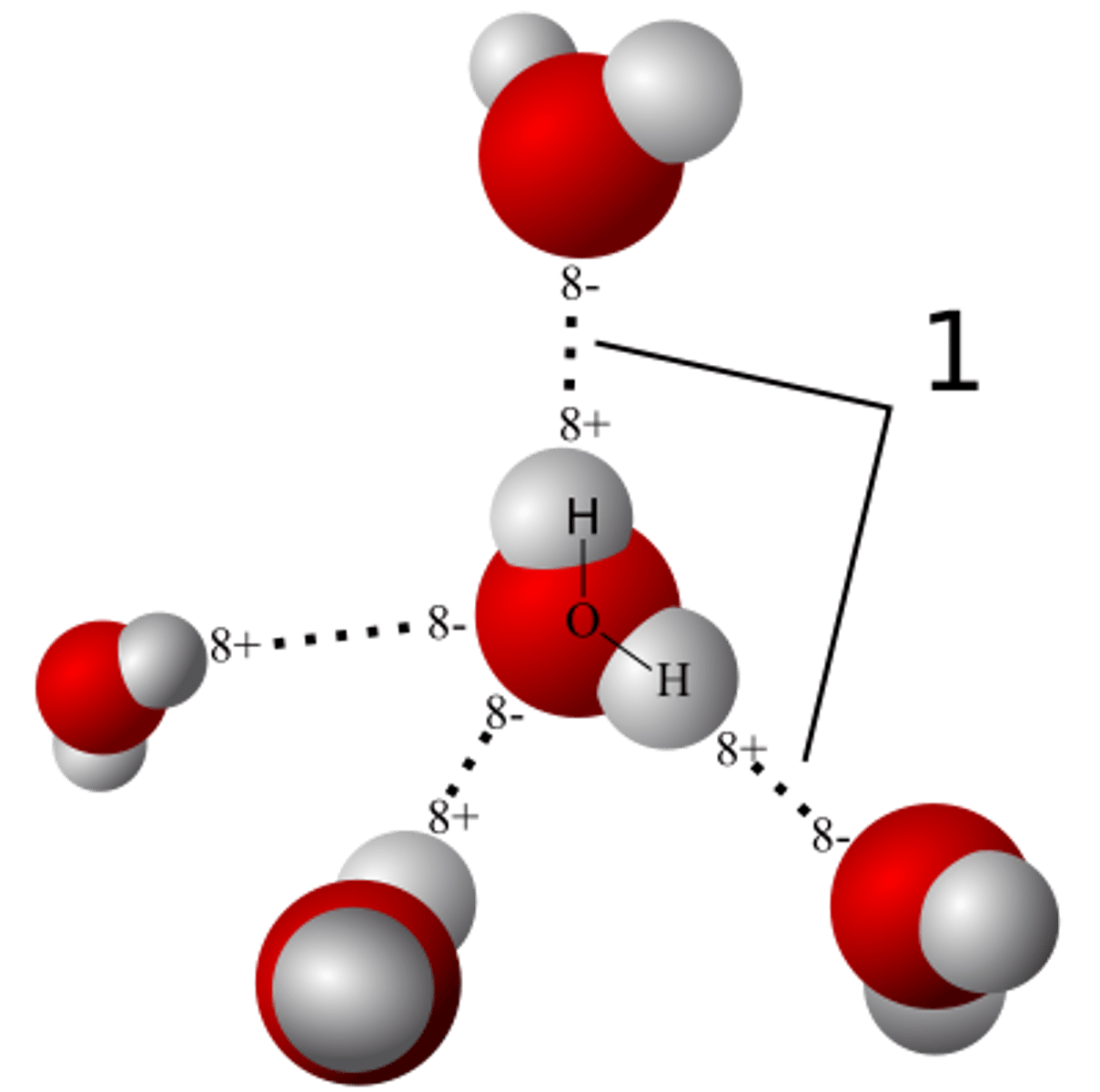 <p>strong type of intermolecular dipole-dipole attraction. Occurs between hydrogen and F, O or N</p>