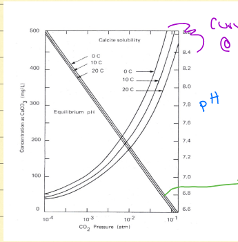 <p>more soluble in cold water and at higher pH</p>