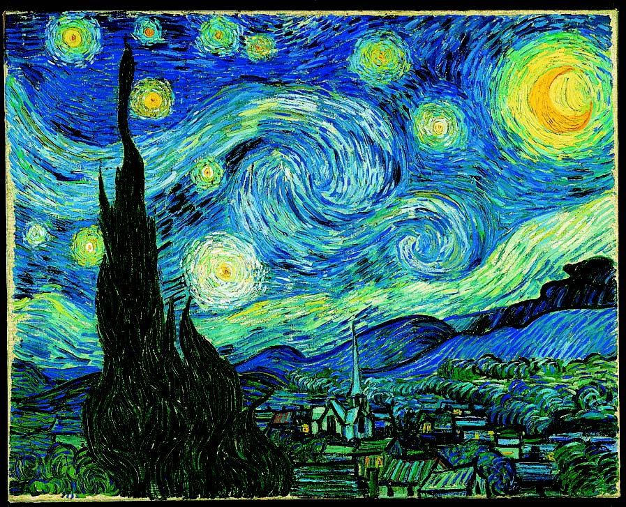 <p>The Starry Night</p>