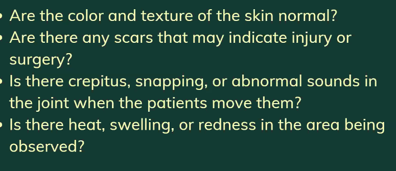 <p><strong>Guide questions </strong>during Observation (Type 1)</p>