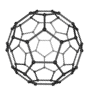 <p>C<sub>60</sub> molecules (‘buckyballs’)</p>