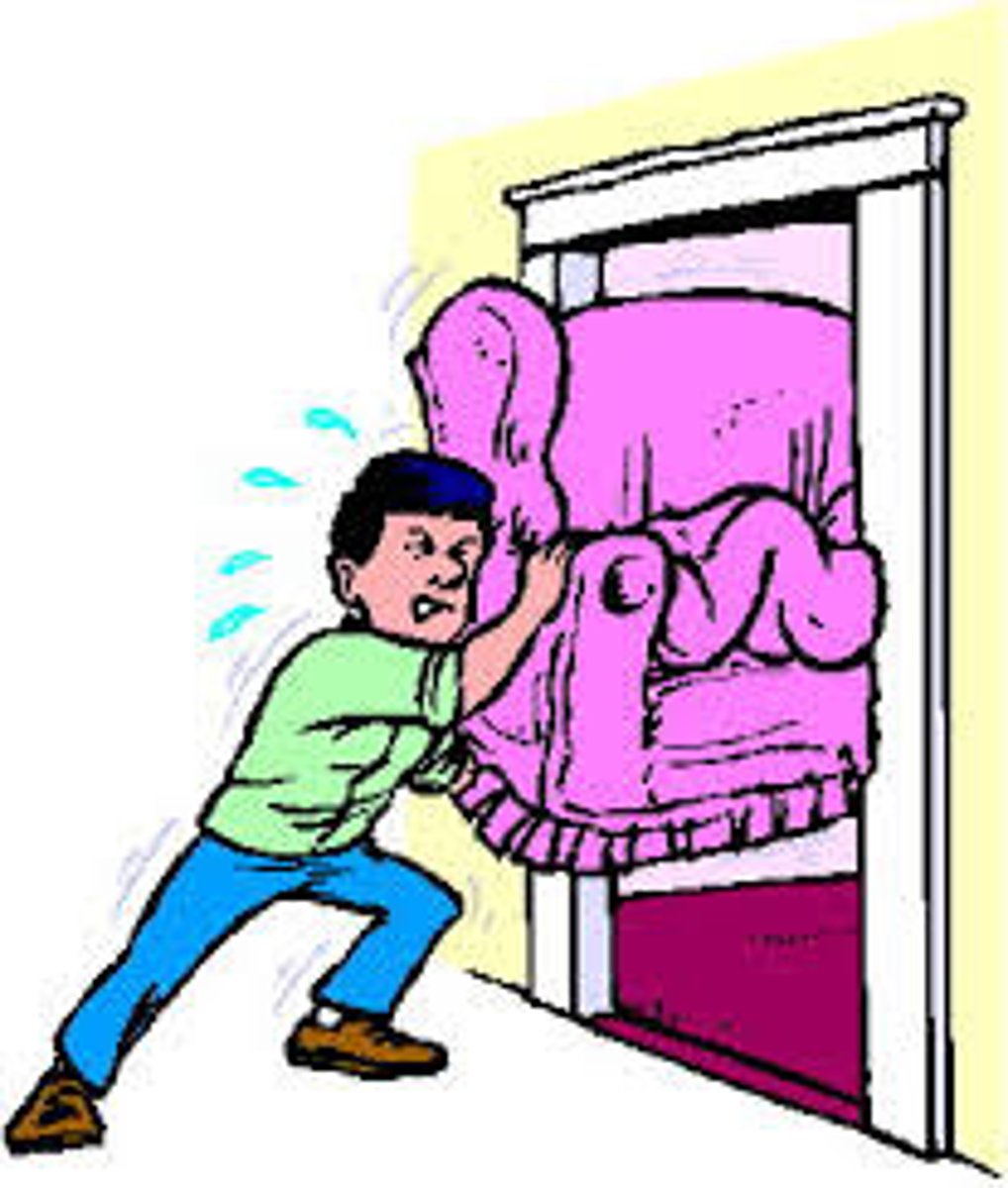 <p>to move in</p>