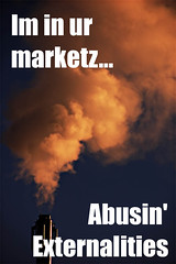 The uncompensated impact of one person's actions on the well-being of a bystander, can be positive(restoring old buildings) or negative(take pollution for example)