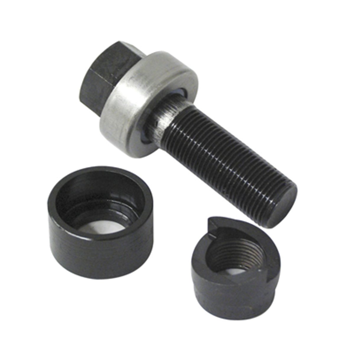 <p>Sizes range from 1/2 to 2 1/2 inches. Used to create a hole in panel for connecting conduit.</p>
