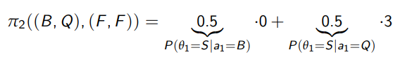 <ul><li><p>Sequential rationality is embedded in the notion of updating our beliefs; we best respond given the information we have available </p></li></ul><p></p>