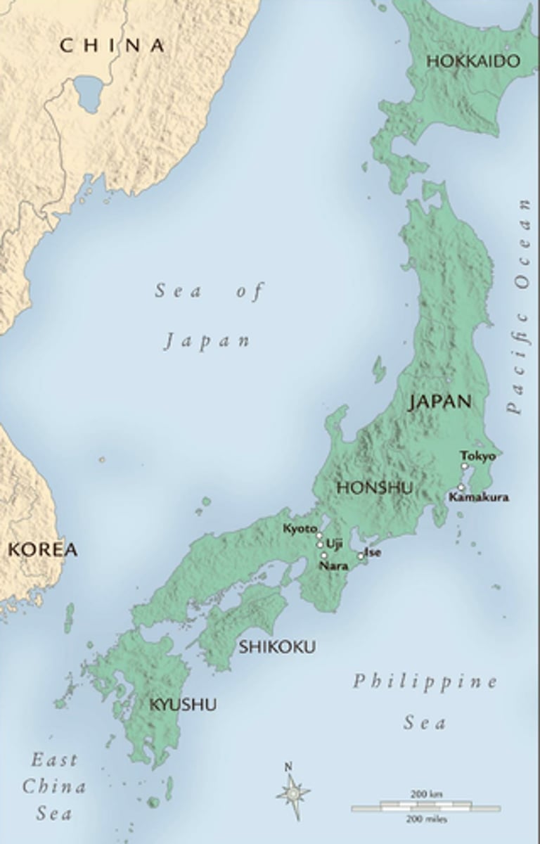 <p>the capital city of medieval Japan</p>