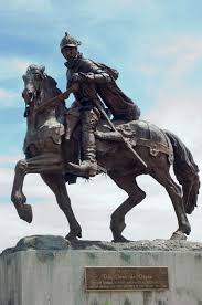 <p>A Spanish explorer and conquistador who colonized New Mexico in 1598, founding the first permanent European settlement in the region at San Juan Pueblo. He is known for his brutality against indigenous peoples, including the Acoma Pueblo. </p>