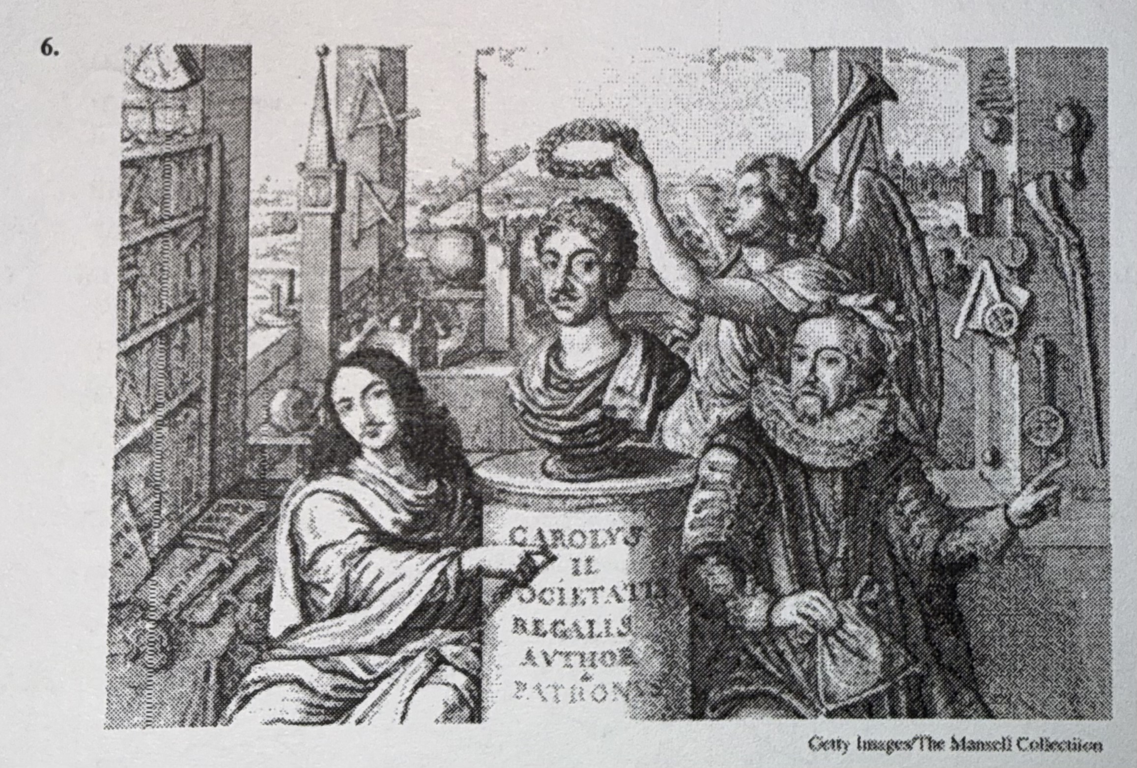 <p>The engraving above illustrates the values of the?</p>