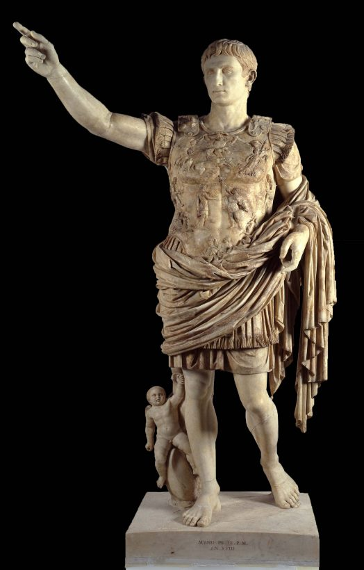 <p>Augustus of the Primaporta</p>
