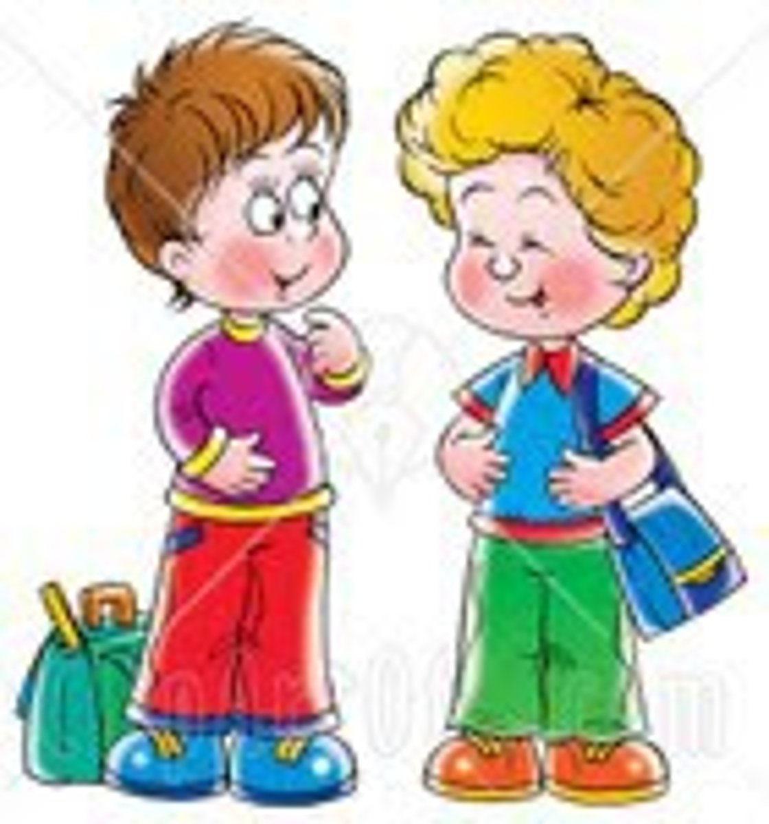 <p>the cousin (male)</p>