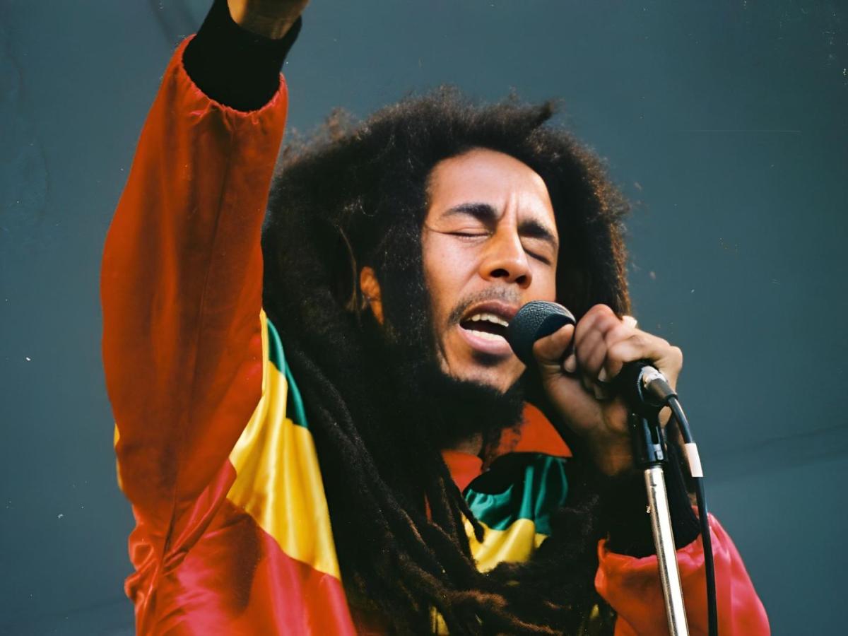 <p>A style of popular music that originated in Jamaica, characterized by a strong accent on the off-beat.</p>