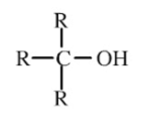 <p>A OH bonded to a Carbon</p>