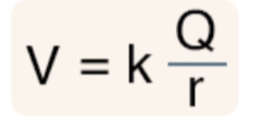 <p>Between a bigger and a smaller sphere, which will have more potential?</p><p>(hint: pay attention to r)</p>