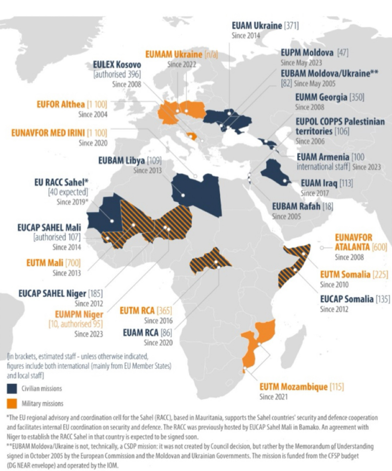 <p>Article 28 A(1): Union may use civilian and military means shall include:</p><ul><li><p>Joint disarmament operations </p></li><li><p>Humanitarian and rescue tasks </p></li><li><p>Military advice and assistance tasks </p></li><li><p>Peace-keeping and peace-making</p></li><li><p>Post-conflict stabilization </p></li></ul><p>All these tasks may contribute to fighting against terrorism, including by supporting third countries in combating terrorism in their territories </p>