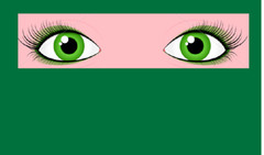 green eyes