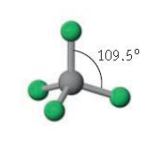 <p>tetrahedral </p>