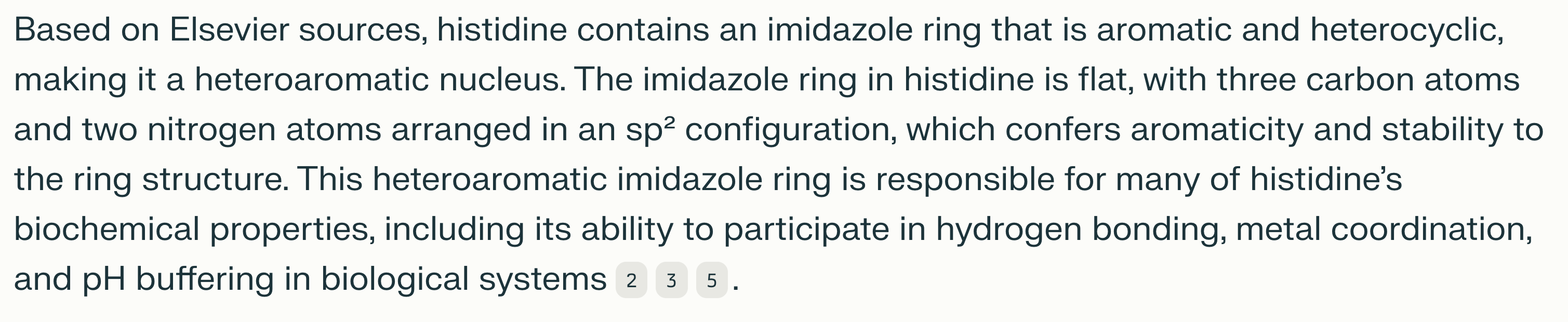 <p>C. Histidine</p>