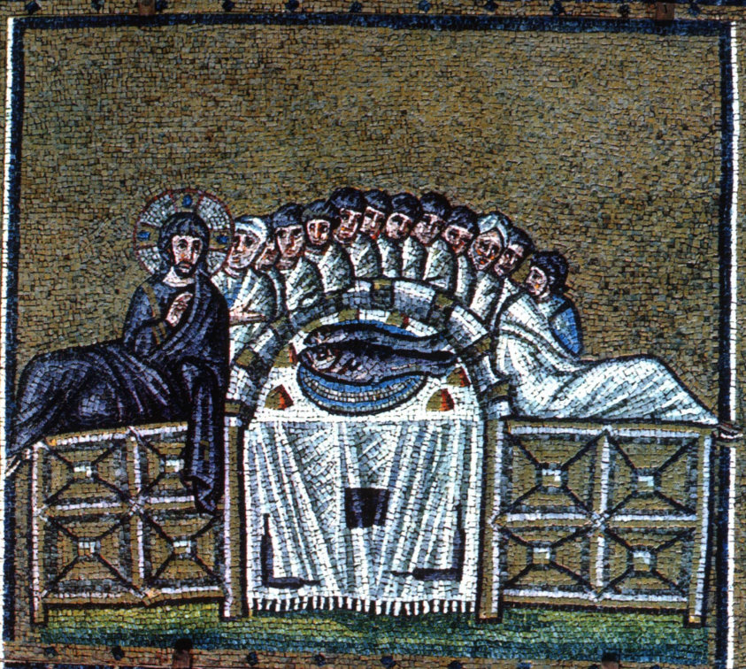 <p>where is the Last Supper located?</p>