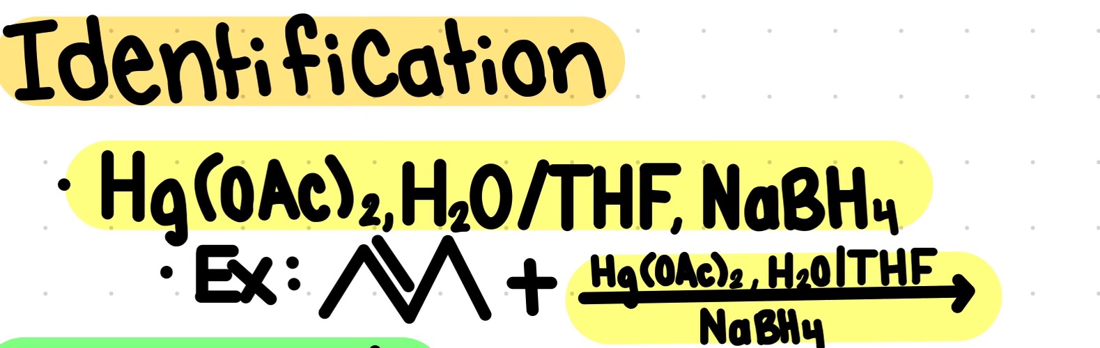 <p>Hydration using oxymercuration/demercuration</p>