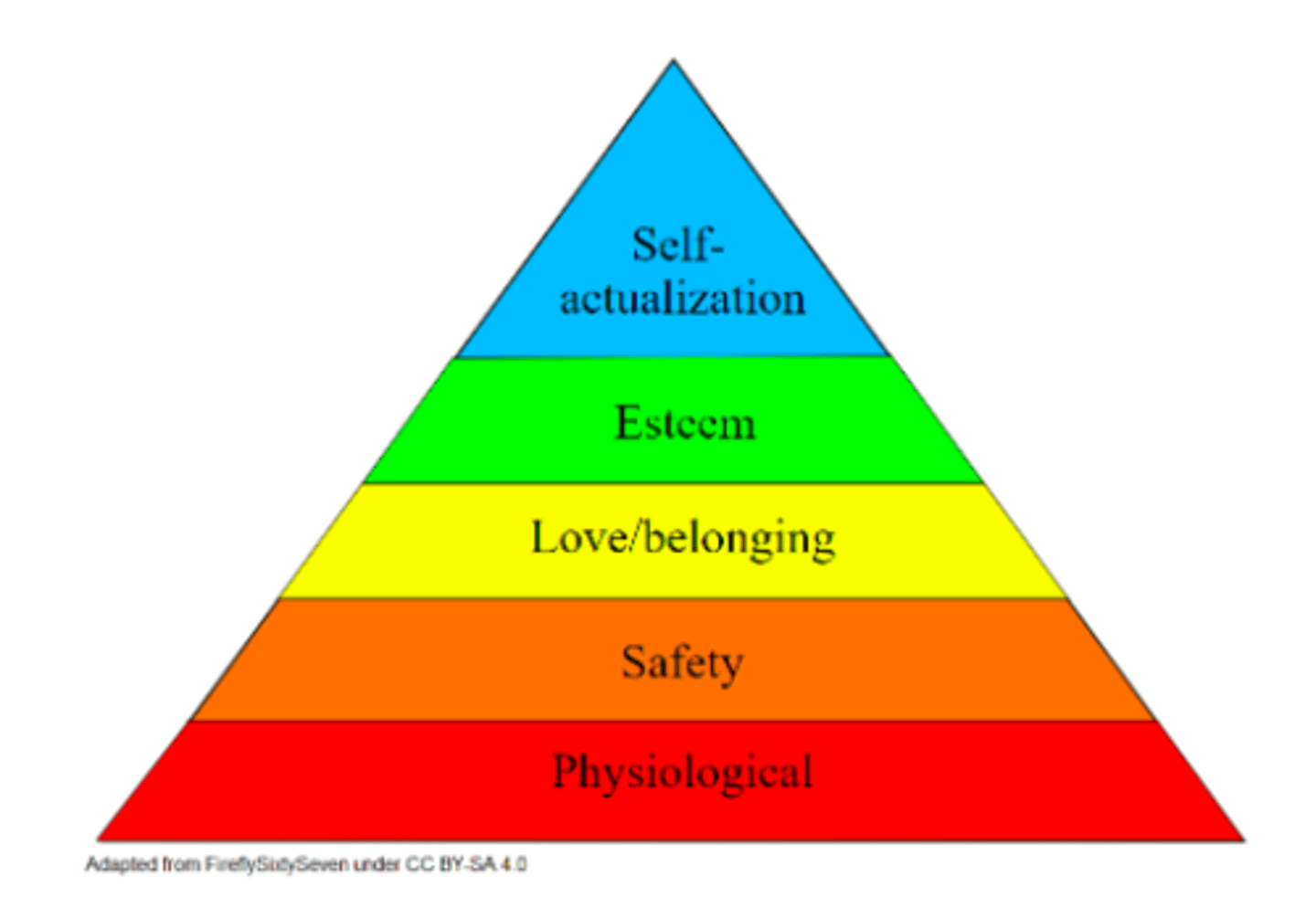 <p>physiological needs must be met before higher level needs are achieved and ultimately until an individual reaches complete and full function</p>
