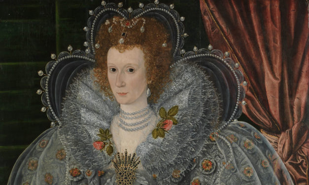 renaissance big neckline. lacemaking