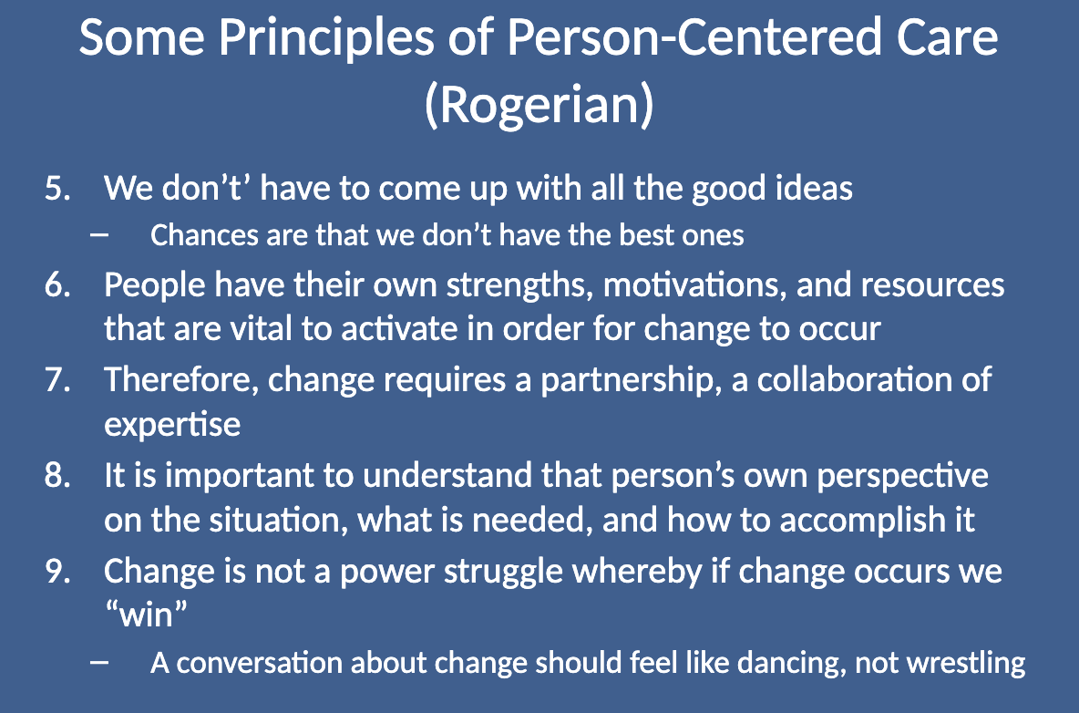 <p>Change is not a power struggle. Conversations about change should feel like dancing, not wrestling. The goal is not to "win" but to collaborate and move toward change together.</p>