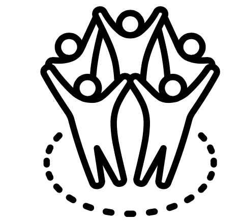 <p>a group of people connected by something they share, like living in the same place, having the same interests, or having a shared identity.</p>