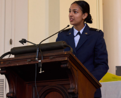 <p>Cadet Major Esha Jain</p>