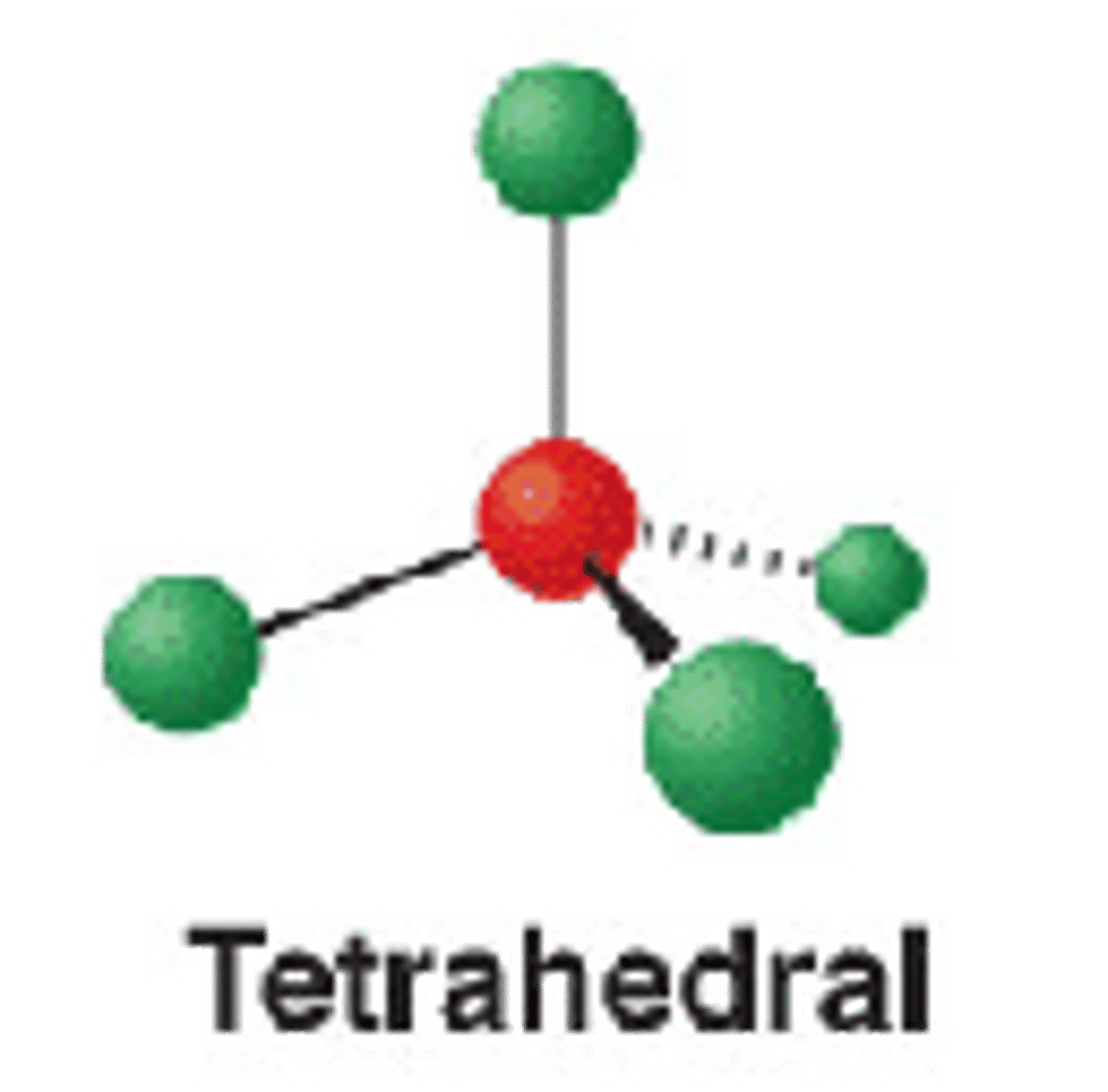 <p>Tetrahedral, 109 °</p>