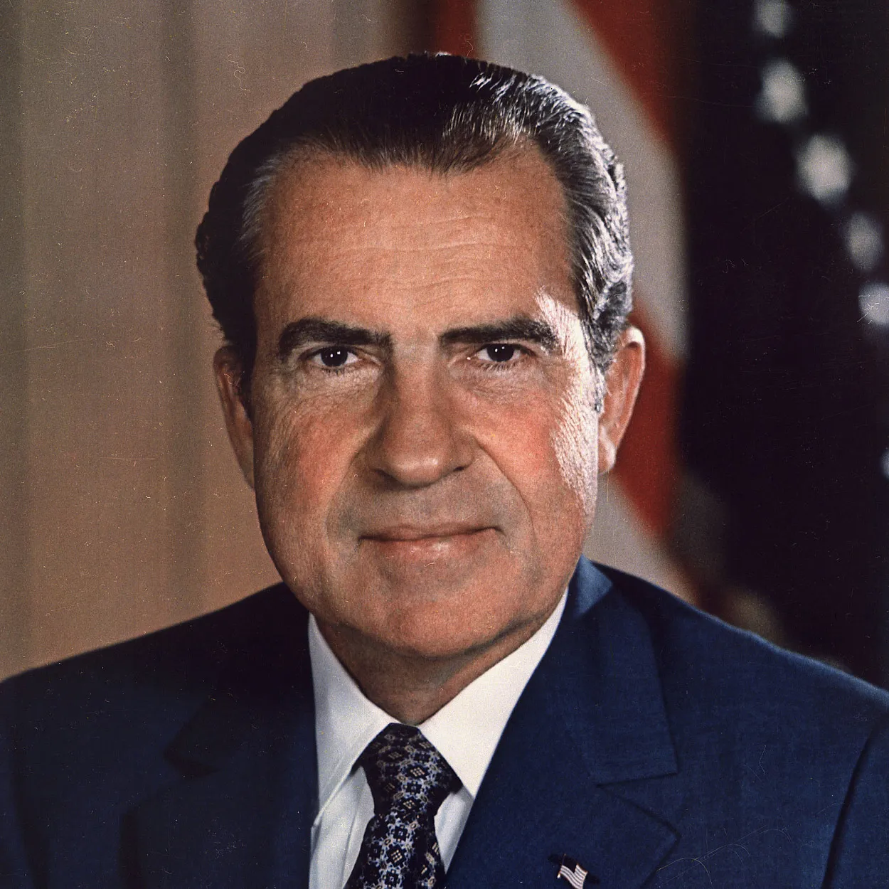 <p>Richard M. Nixon <span data-name="badger" data-type="emoji">🦡</span><span data-name="full_moon" data-type="emoji">🌕</span><span data-name="deciduous_tree" data-type="emoji">🌳</span><span data-name="left_speech_bubble" data-type="emoji">🗨</span><span data-name="grimacing" data-type="emoji">😬</span></p>