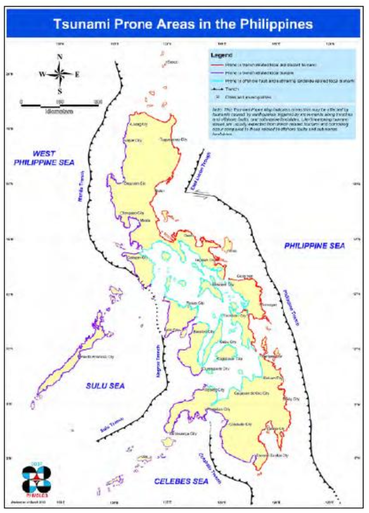 <p><strong>HAZARDS ASSOCIATED WITH EARTHQUAKES:</strong></p><p>tsunami is one of the most dangerous effects of an earthquake but <strong>can only occur when the earthquake is strong enough (M___) </strong>to displace the seabed, creating pressures in the water above it</p>