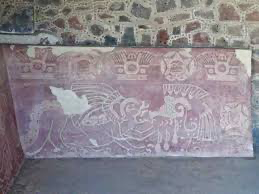 <p>Who is blowing the conch shell? </p>