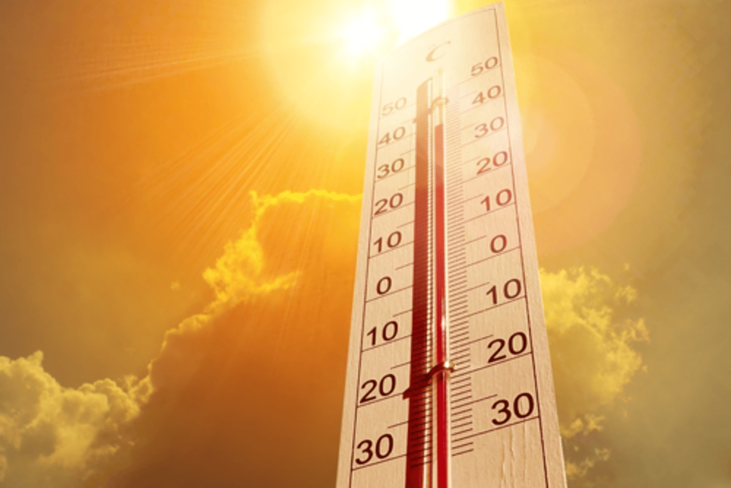 <p>a long period of extremely hot weather: đợt nắng nóng</p>