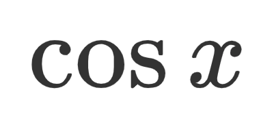 <p>and sinx?</p>