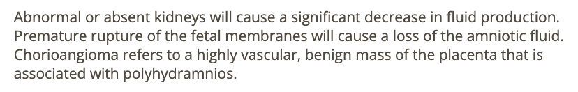 <p>b) chorioangioma</p>
